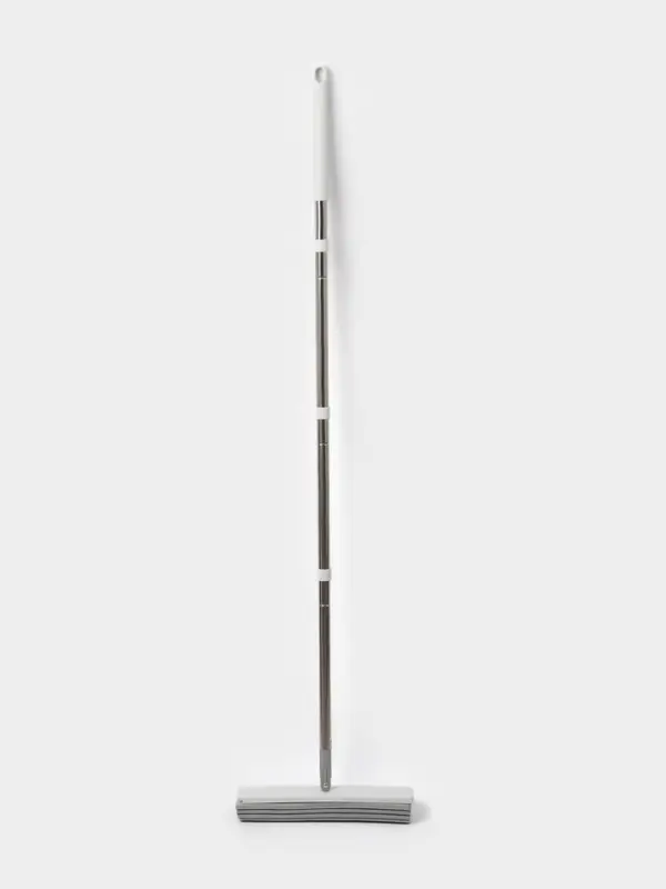 Швабра с отжимом и ведром Raccoon, швабра ПВА, ведро с отсеком для вертикального отжима 4.5 л, отсек для полоскания 2.5 л