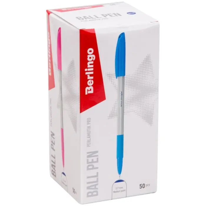Ручка шариковая Berlingo Perlamutik Pro, стержень синий, узел 0,7 мм Ручка шариковая Berlingo Perlamutik Pro, стержень синий, узел 0,7 мм