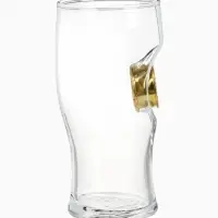 Бокал для пива непробиваемый &laquo;Диск золотой&raquo;, 500 мл