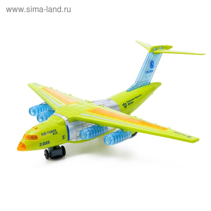 Самолёт «Авиалайнер», работает от батареек, световые и звуковые эффекты