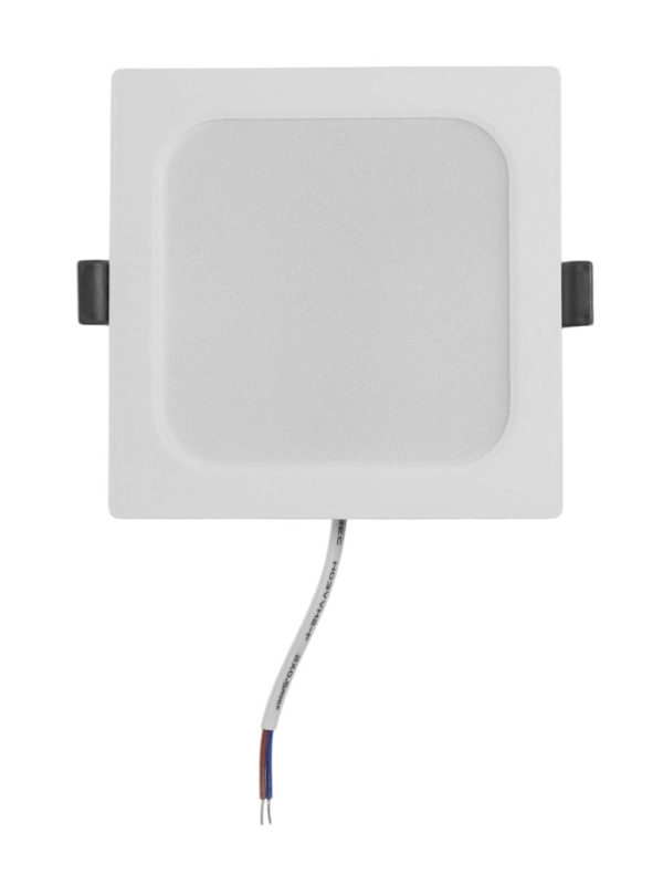 Светильник встраиваемый светодиодный "Даунлайт" 9Вт, 4000K, 855 Лм, 220В, 119х26 мм, квадрат   10532