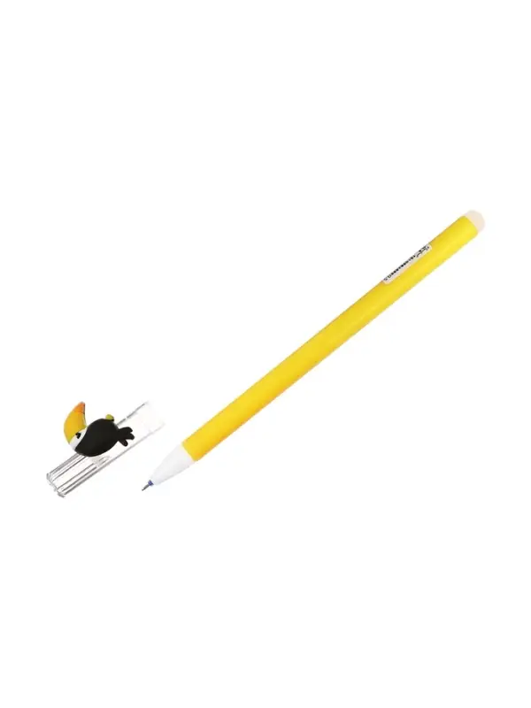 Ручка гелевая - прикол, Calligrata «Тропические обитатели», МИКС