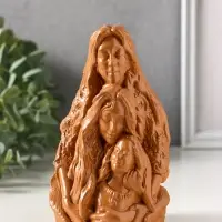 Фигурка - оберег &laquo;Сила рода&raquo;, декоративная, 14&times;9.5&times;7 см, красная глина