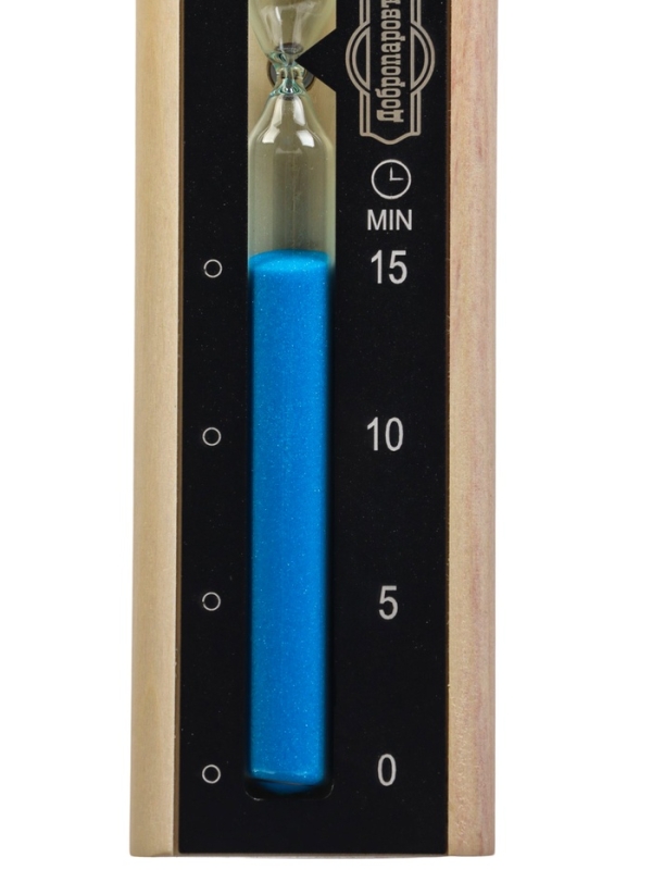 Часы песочные для бани и сауны, 15 мин, деревянные, аллюминий, сосна Часы песочные для бани и сауны, 15 мин, деревянные, аллюминий, сосна