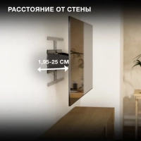 Кронштейн для телевизора SL-F1 черный 43"-90" макс.50кг