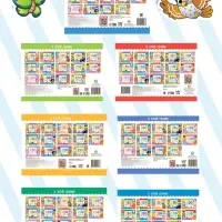 250 наклеек набор &laquo;Животные&raquo;, 7 шт. по 8 стр.