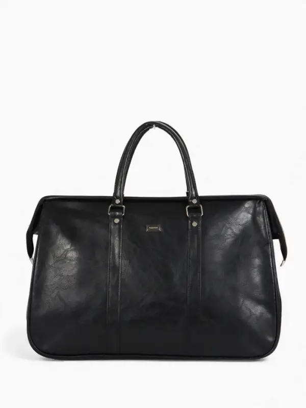 Сумка дор Саквояж, 48*18,5*30, отд на молнии, черный Сумка дор Саквояж, 48*18,5*30, отд на молнии, черный