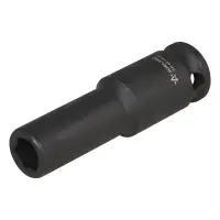 Головка ударная торцевая 3/8"DR шестигранная глубокая 9мм, L=65мм