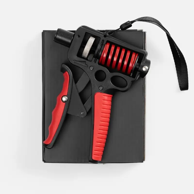 Эспандер кистевой пружинный Motive Power, черный с красным Эспандер кистевой пружинный Motive Power, черный с красным