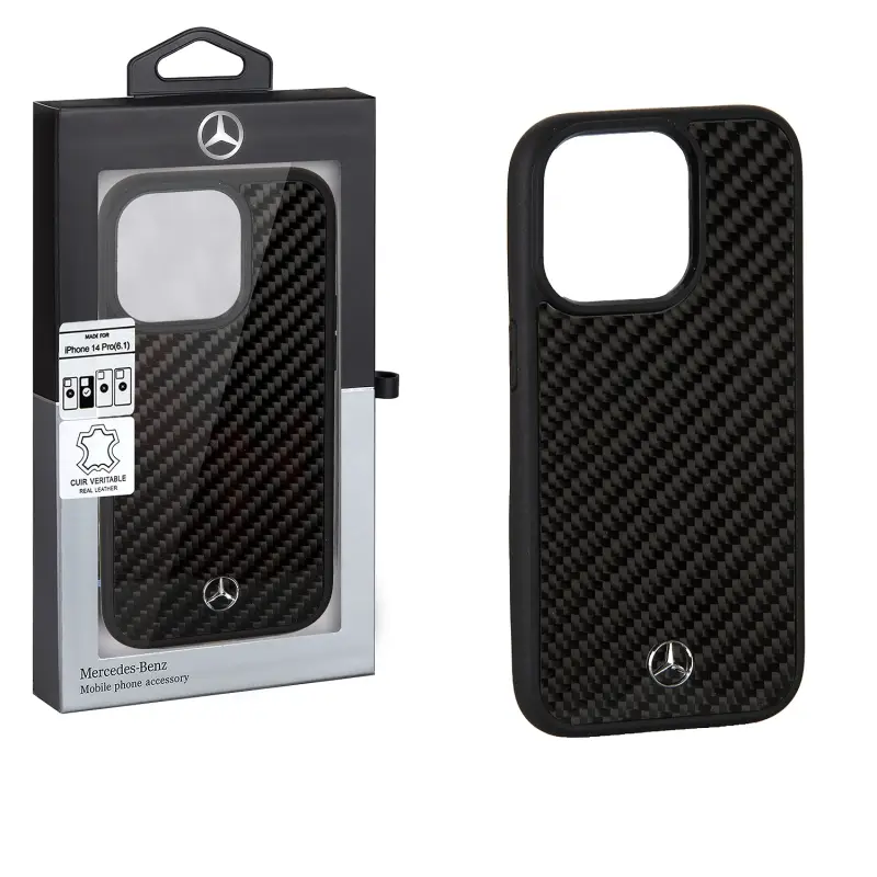 Чехол iPh 14 Pro Benz carbon Чехол iPh 14 Pro Benz carbon