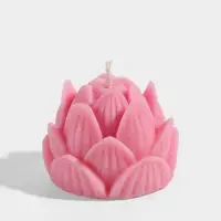 Свеча фигурная формовая &laquo;Лотос&raquo;, 5&times;5&times;6 см, соевый воск