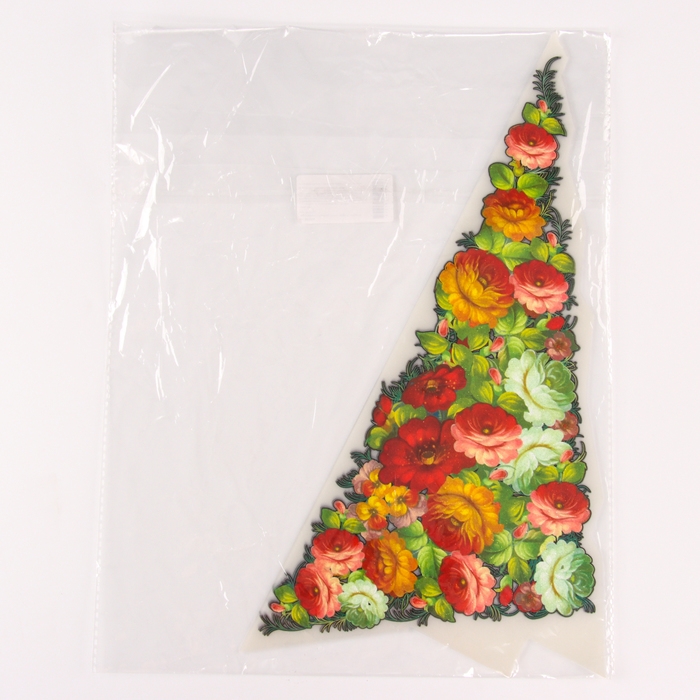 Термотрансфер «Жостово» уголок правый, набор 10 шт. Термотрансфер «Жостово» уголок правый, набор 10 шт.