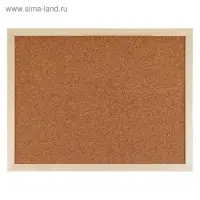 Доска пробковая Calligrata LINE, В1104, 45&times;60 см, в деревянной раме