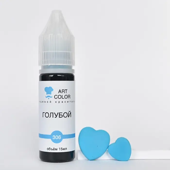 Гелевый краситель Art Color, голубой, 12 мл