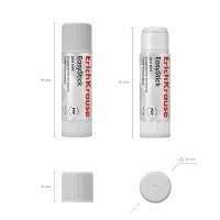 Клей-карандаш, ErichKrause EasyStick, PVP, быстрое склеивание, 20 г
