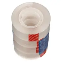 Набор из клейких лент ErichKrause Clear, 18 мм &times; 33 м, прозрачная