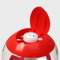 Башня пивная &laquo;Шар&raquo;, колба 3 л, ёмкость для льда, подсветка, пластик, красная