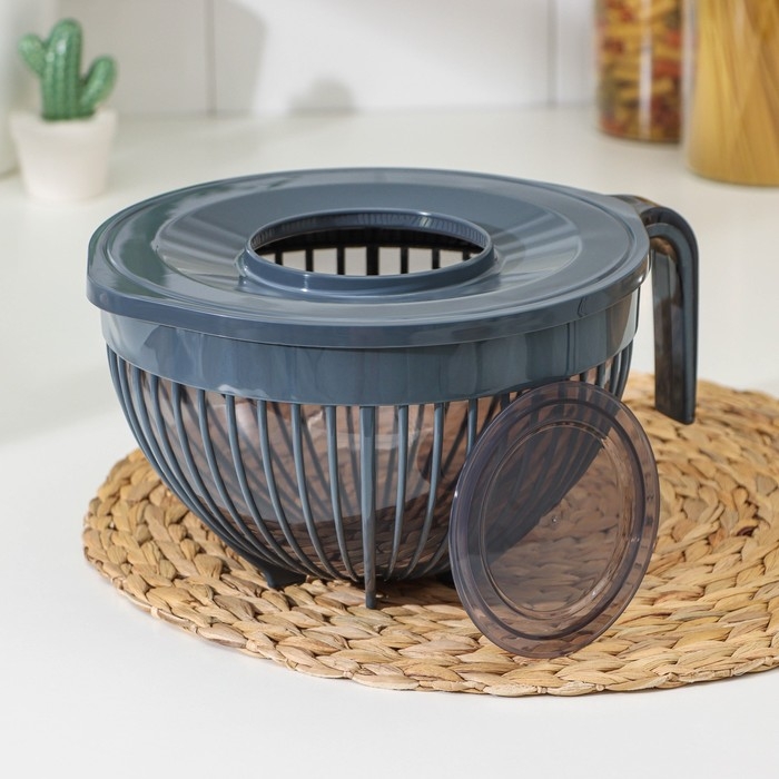 Емкость для миксера с крышкой 3л 26,5х22х14см Емкость для миксера с крышкой 3л 26,5х22х14см