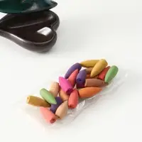 Подставка для благовоний TAKE IT EASY &laquo;Сердце&raquo;, набор благовоний конусы, стелющийся дым, зелёное, 13&times;9&times;16 см
