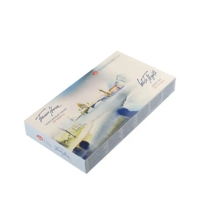 Акварель художественная в кюветах &laquo;ЗХК. Белые ночи&raquo;, 24 цвета &times; 2.5 мл, пластиковая палитра