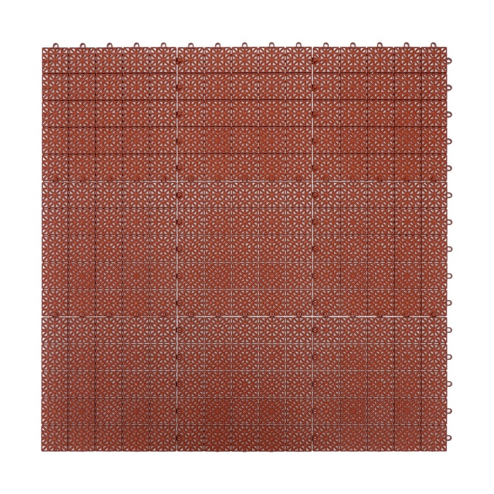 Универсальное покрытие ERFOLG H & G 33 х 33 см, терракот, набор 9 шт Универсальное покрытие ERFOLG H & G 33 х 33 см, терракот, набор 9 шт