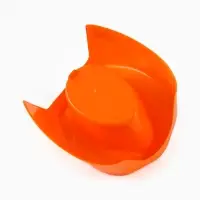 Горшок детский, оранжевый