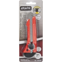 Нож универсальный Attache Selection 18мм,метал.направл.,Twist lock