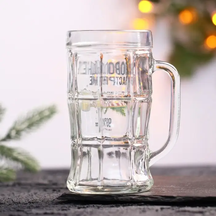 Кружка пивная на Новый год «Новогоднее настроение», 500 мл Кружка пивная на Новый год «Новогоднее настроение», 500 мл