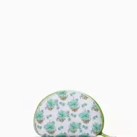 Кошелёк-монетница на молнии 11.5&times;3.5&times;8 см, с принтом, МИКС