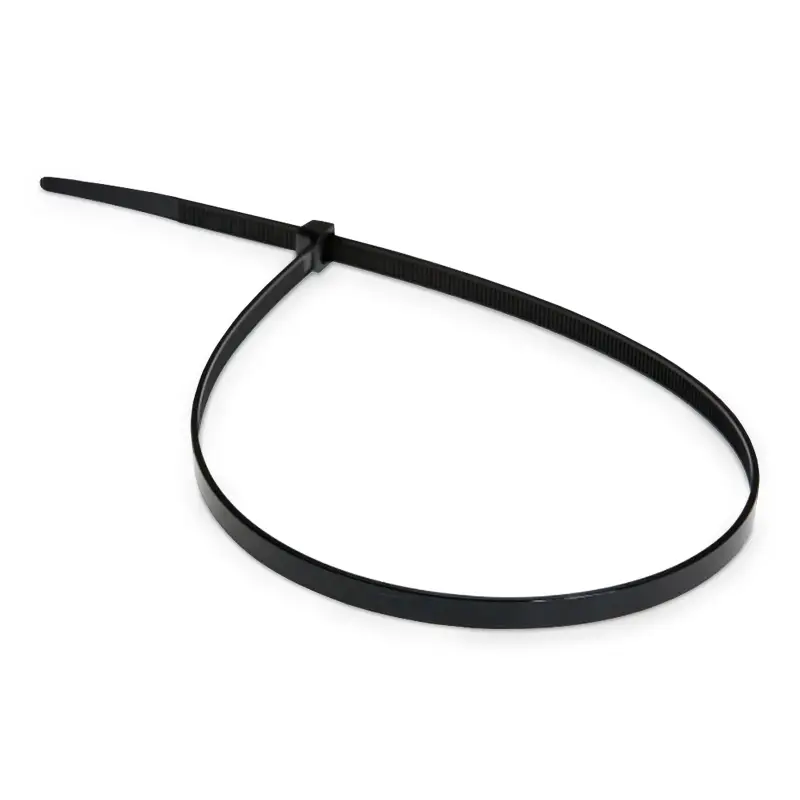 Хомут-стяжка нейлоновая 4,8х450мм, черный (100шт.) AVS NT4845-100B