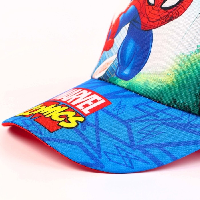 Кепка детская для мальчика, размер 52-56, Человек-паук Кепка детская для мальчика, размер 52-56, Человек-паук