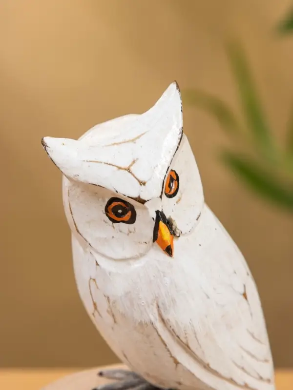 Cувенир &laquo;Совушка на пеньке&raquo;, 18 см, дерево