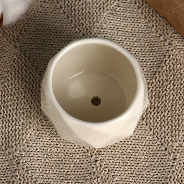 Горшок "Ромбы" 6,5х5см