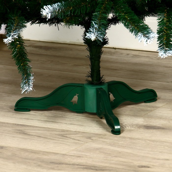 Искусственная ёлка с шишками &laquo;Таёжная элитная, белоснежная&raquo;, 150 см, ПВХ ветки отгибаются