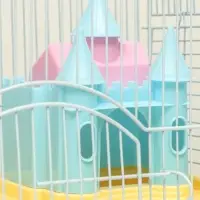 Клетка для грызунов &laquo;Пижон&raquo;, 27&times;21&times;31 см, укомплектованная, с замком, жёлтая