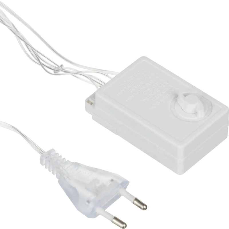 Гирлянда светодиодная хол бел,240LED(2х3м) прозр пров IP20 SW-XMAXIn-0003