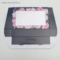 Кондитерская упаковка, коробка с ламинацией «Нежность», 20 х 12 х 4 см