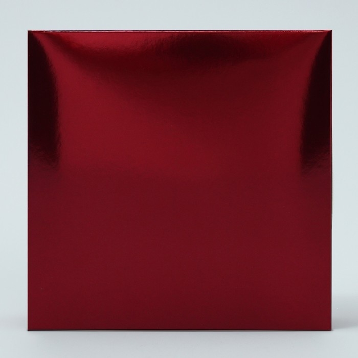 Коробка для конфет, кондитерская упаковка, 9 ячеек, «Бордовая», 14.7 х 14.7 х 3.5 см Коробка для конфет, кондитерская упаковка, 9 ячеек, «Бордовая», 14.7 х 14.7 х 3.5 см