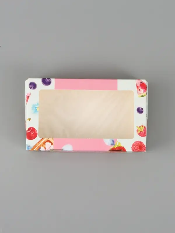 Коробка подарочная с окном &laquo;Счастье в моменте&raquo;, 20&times;12&times;4 см, самосборная