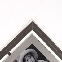 Фоторамка на 4 фото &laquo;Вращающие фото&raquo; 10&times;15 см, стеклянный экран, серая