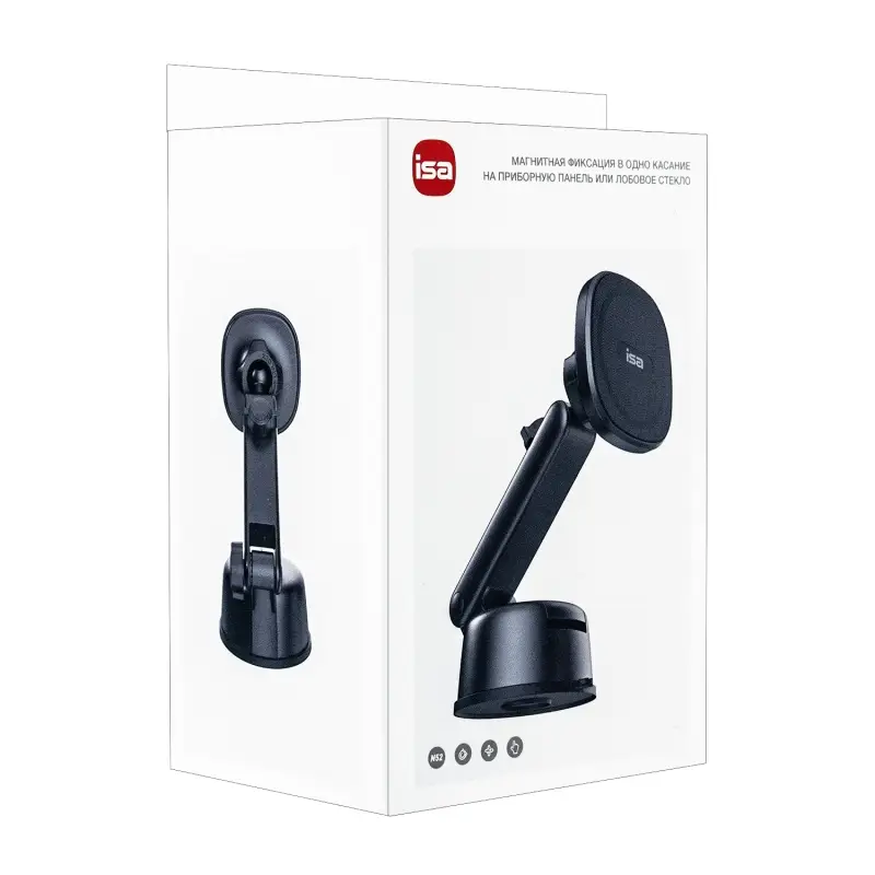 Автодержатель VМ-2 магнитный ISA (60шт/кор)