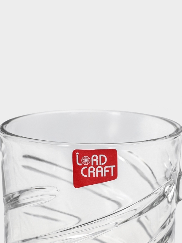 Набор стеклянных кружек Lord-Line, 170 мл, 6 шт.