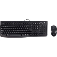 Набор клавиатура+мышь Logitech MK120, Black, ориг РУС грав (920-002561)