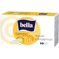 Тампоны Tampo Bella без аппликатора premium comfort Regular 16 шт/уп