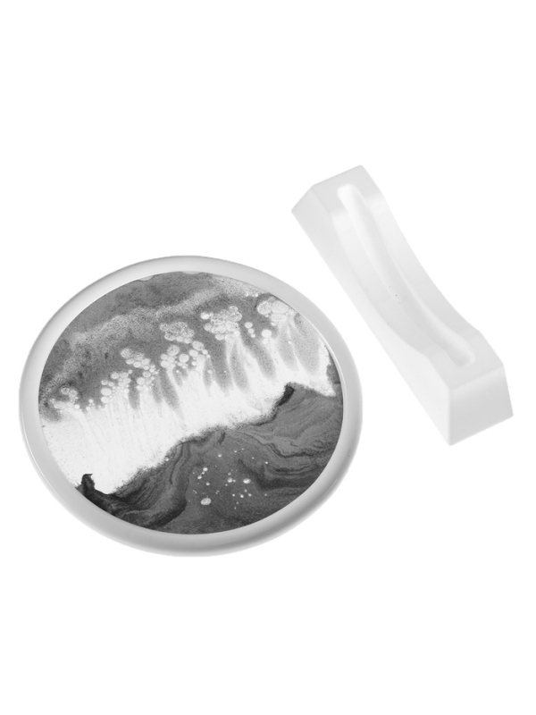 Песочные часы-картина, 18 х 19 см, антистресс, песок черный Песочные часы-картина, 18 х 19 см, антистресс, песок черный