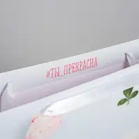 Пакет подарочный ламинированный, упаковка, &laquo;Ты прекрасна&raquo;, ML 23 х 27 х 11.5 см