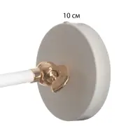 Бра &laquo;Селена&raquo; Е27 40 Вт бело-золотой 14&times;14&times;11 см