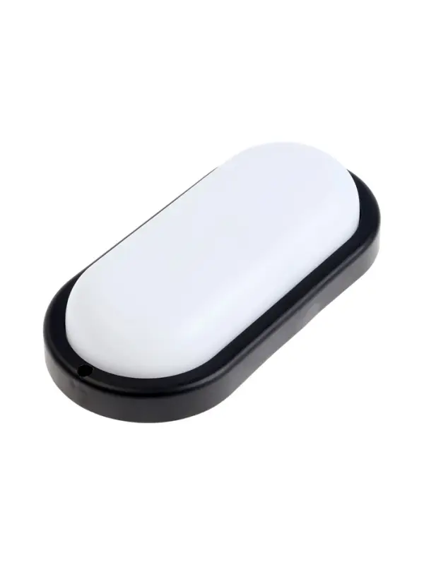 Светильник светодиодный Включай герметичный, 17 Вт, 1445 Лм, IP65, 6500К, овал, черный