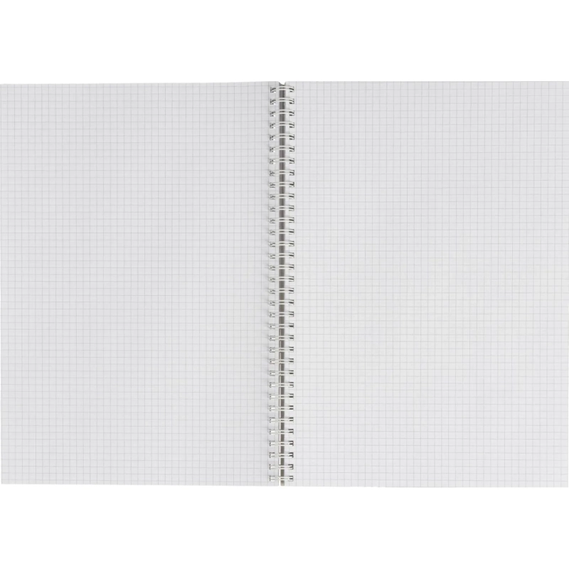 Бизнес-тетрадь Attache Cristal,120л,клет,А4,спир,обл.мел.карт