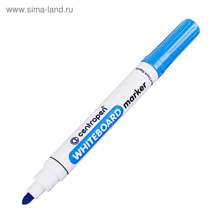 Маркер для доски 5.0 мм Centropen 8559, линия 2,5 мм, цвет голубой